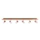 image 4 of ValueLights Consul Spotlight Polished Copper Spotlight and GU10 Spotlight LED 5W Cool White 6500K Bulb