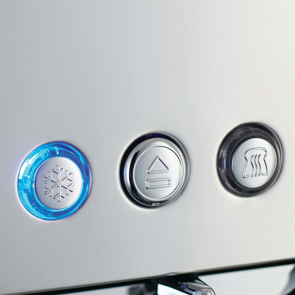 image 1 of Russell Hobbs Luna 2 Slice Toaster, Long Slot - Copper