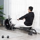 image 2 of HOMCOM Magnetic Foldable Rower with 16-Level Adjustable Resistance for Home, Gym