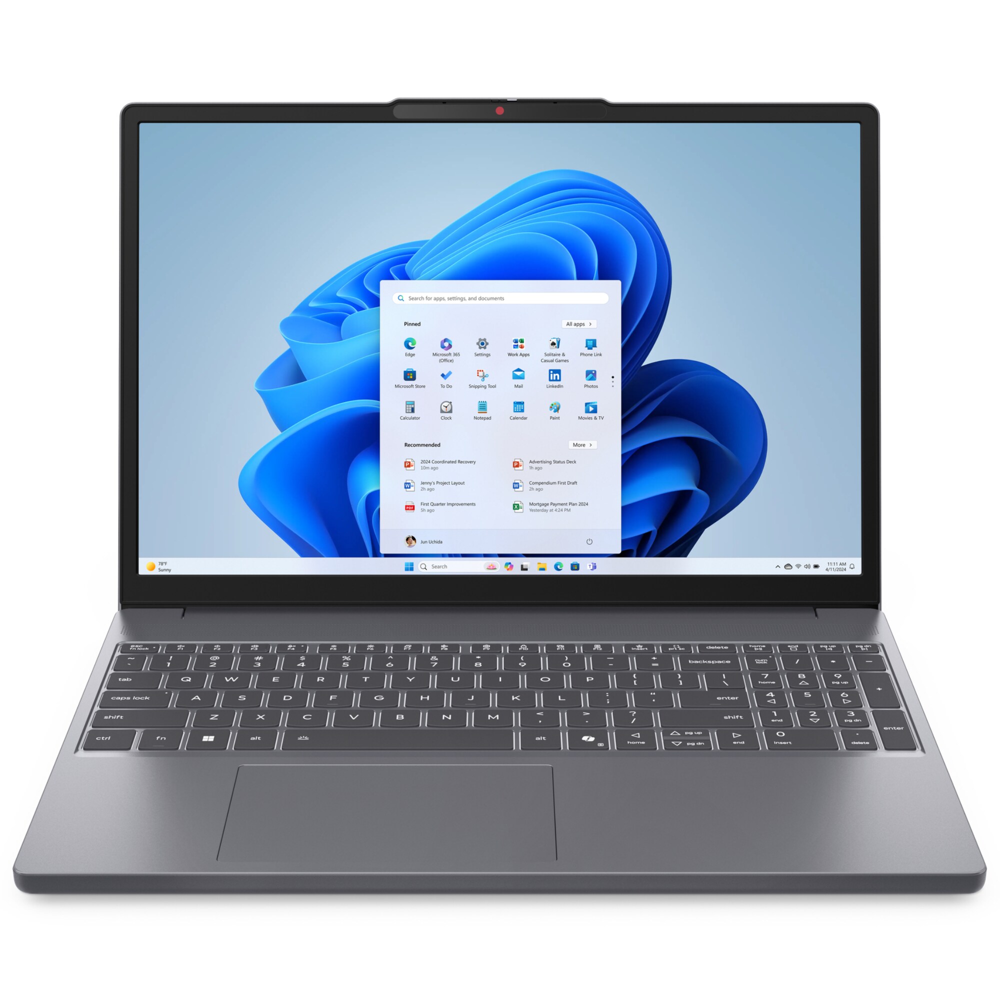 Lenovo IdeaPad Slim 3 AMD R5 7535HS 16GB RAM 512GB SSD 15.3-Inch