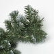 image 3 of Homescapes Green Snow Dusted Foliage Christmas Garland, 182 cm
