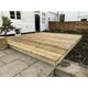 image 4 of INSTALL INCLUDED 4.8m x 4.8m (16ft x 16ft) Deluxe Wooden Decking Timber Kit - 6x2 Joists - 32mm Thick Strong Timber Decking Board