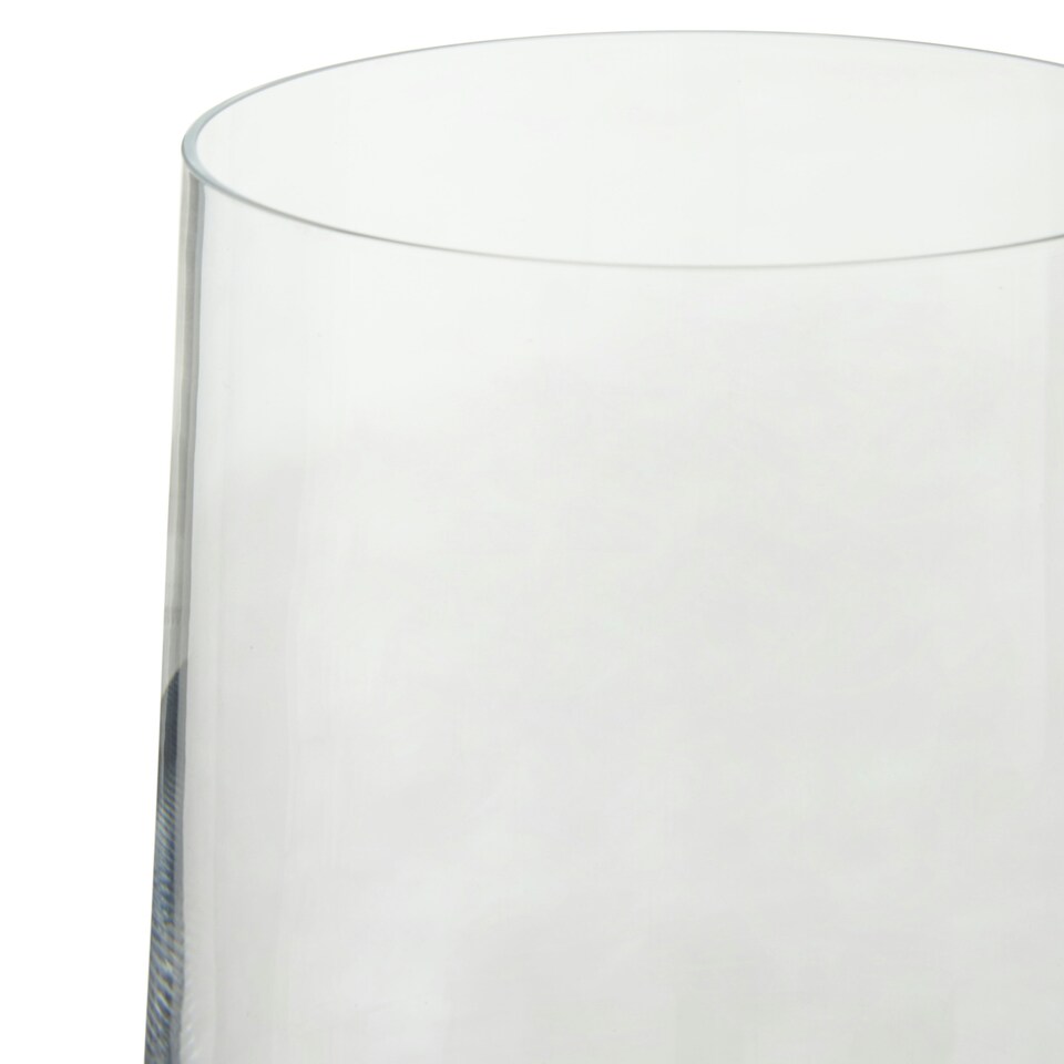 image 1 of Interiors By Premier Versatile Set Of 4 Lead Free Crystal High Ball Glasses, Modern Design Small Tumblers, Sleek Tumblers