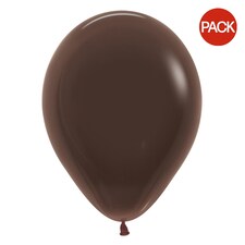 Sempertex Fashion Latex Balloon (Pack of 100) - Chocolate - One Size