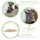 image 2 of Nicola Spring Bentley the Dog Door Stops - 30 x 24cm - Brown - Pack of 2