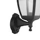 image 10 of CGC NOVA Large Black Outdoor Wall Lantern Light - PIR Motion Sensor, Clear Diffuser, IP44, Polycarbonate.