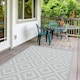image 7 of The Rugs Outdoor Indoor Diamond Garden Patio Rug Weather Resistant Jet Washable | 100