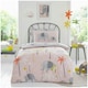 image 1 of VELVETIO Elephant Friends Duvet Cover Set Luxury Kids Reversible Beddings Pink | Double