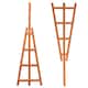 image 1 of Natural Wooden Potted Climbing Garden Plants Trellis Plant Support Frame Balcony | Brown | Brown
