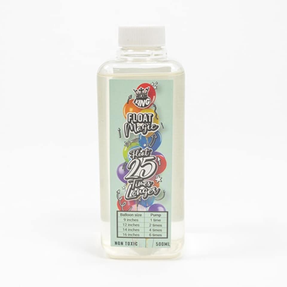 image 1 of Helium King Float Magic Ultra Hi-Float Treatment for Helium Latex Balloons 500ml