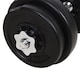 image 8 of HOMCOM Dumbbell and Barbell Set with 65kg Adjustable Weights, for Home Gym