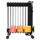 image 1 of Abode AOFR9003B 2kW 9 Fin Oil Filled Radiator in Black