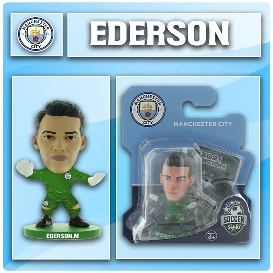 image 1 of Soccerstarz - Manchester City - Ederson - Home Kit