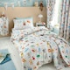 image 2 of Animal Alphabet Double Fitted Sheet