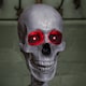 image 6 of 5ft (1.5m) Full Body Halloween Standing Skeleton with Posable Joints & Red LED Eyes