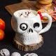 image 7 of Fax Potato Halloween Stoneware Skull Mug - 750ml