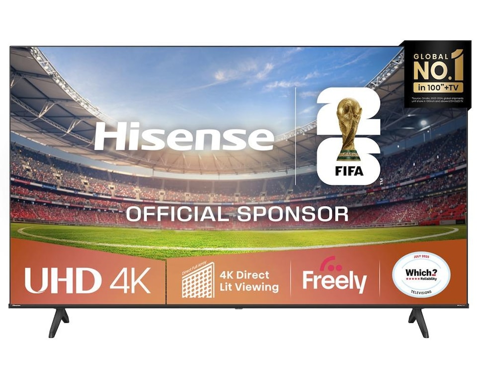 image 1 of Hisense E6Q 43" 43E6QTUK 4K UHD Smart Freely TV