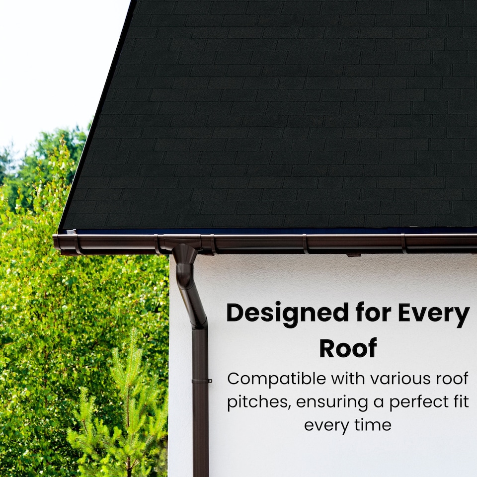 image 1 of Bitumen Roof Felt Shingles (3.2 sqm), Asphalt Roof Shingles - Weather Resistant Roofing Tiles 20 pcs