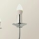 image 3 of ValueLights Traditional Style 8 Way Polished Chrome Ceiling Light Chandelier Fitting Chrome