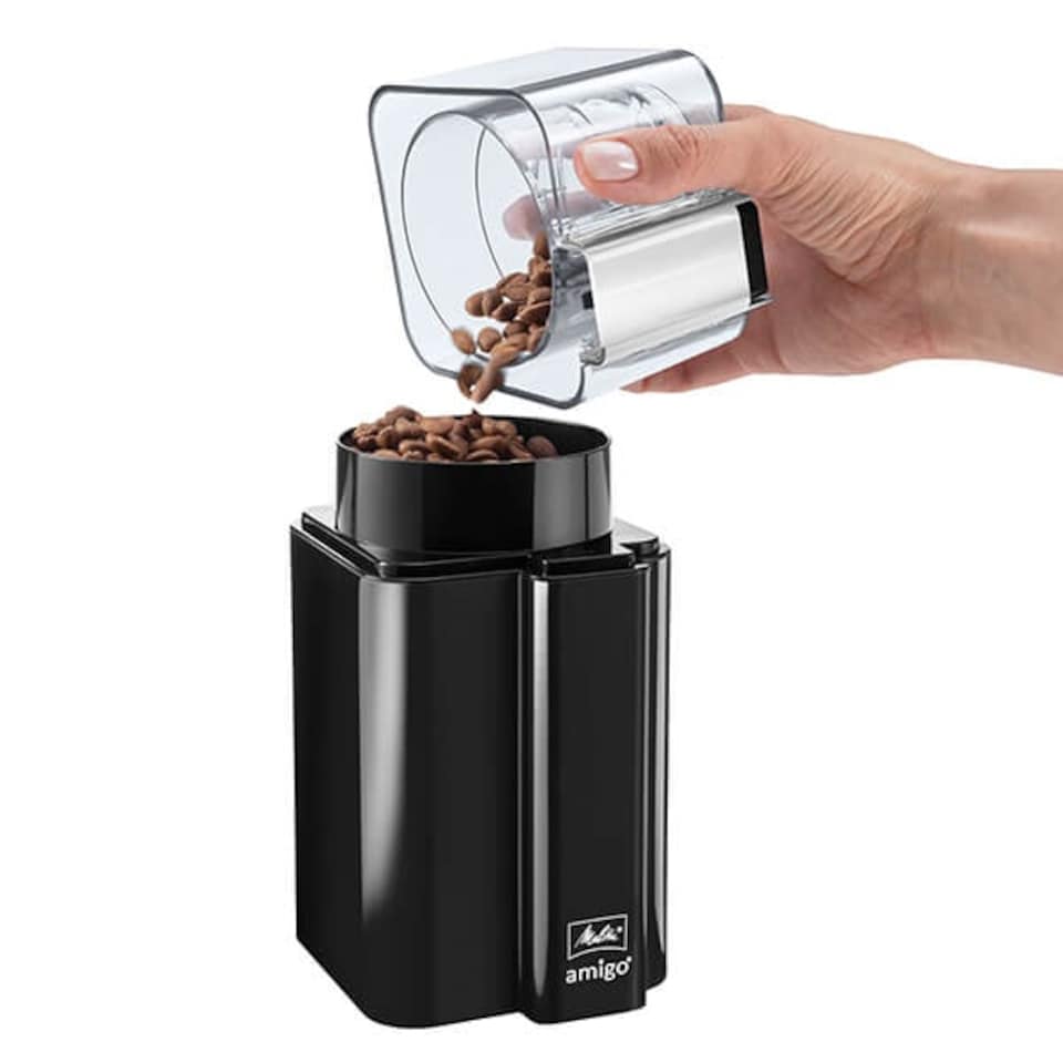 image 1 of Melitta Amigo Coffee Grinder Black 1029-01