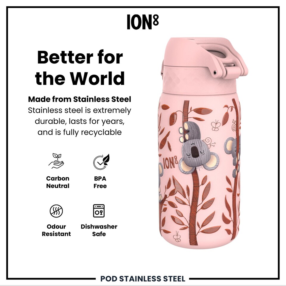 image 1 of Leak Proof Water Bottle, Vacuum Insulated, 320ml (11oz)