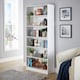 image 1 of Bookcase Display Shelf Freestanding Book Storage Unit Home Living Room Furniture | White