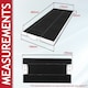 image 3 of SPARES2GO Carbon Filter for Bosch Cooker Hood Vent DHI645 DHI655 DHI665 00434229 (395mm x 196mm x 30mm)