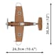 image 4 of Messerschmitt BF 109 G brick model plane - COBI 5761 - 350 bricks