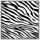 image 3 of Zebra print (Picture Frame) Black | S