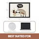 image 3 of GEEZY Sloth Design Wooden Lap Serving Tray with Bean Bag Cushion 44x34cm