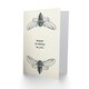 image 2 of Cicada Insect Bug Vintage Style Drawing Birthday Card