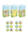 image 1 of Pack of 12 Easter Paper Party Gift Bags with Stickers