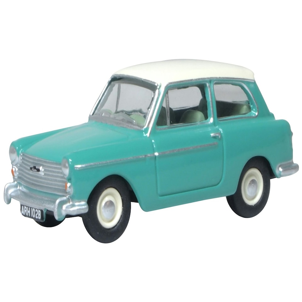 Oxford Diecast Austin A40 MkII Fern Green/Snowberry White