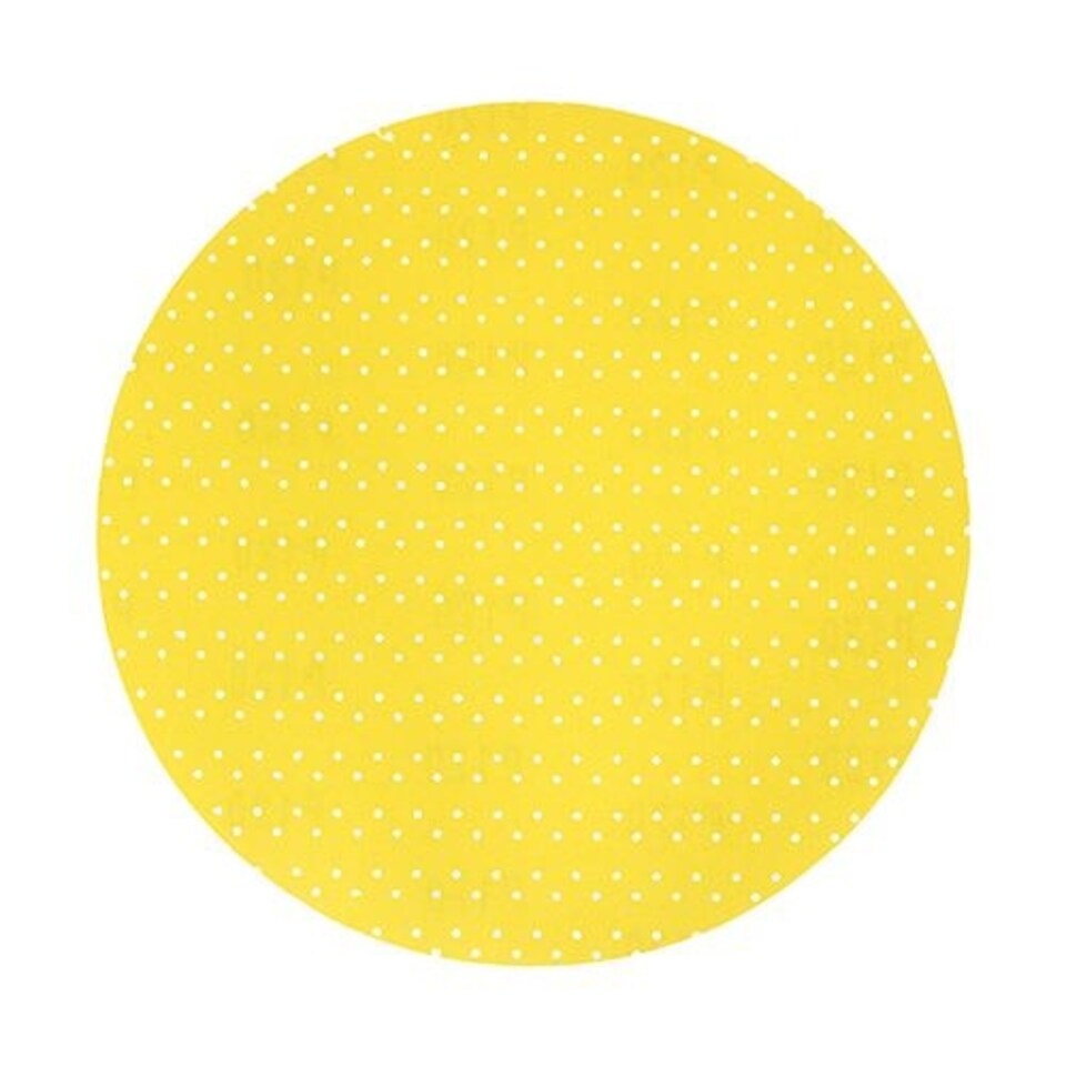 image 1 of Timco - Drylining Sanding Discs - 220 Grit - Yellow (Size 225mm - 25 Pieces)