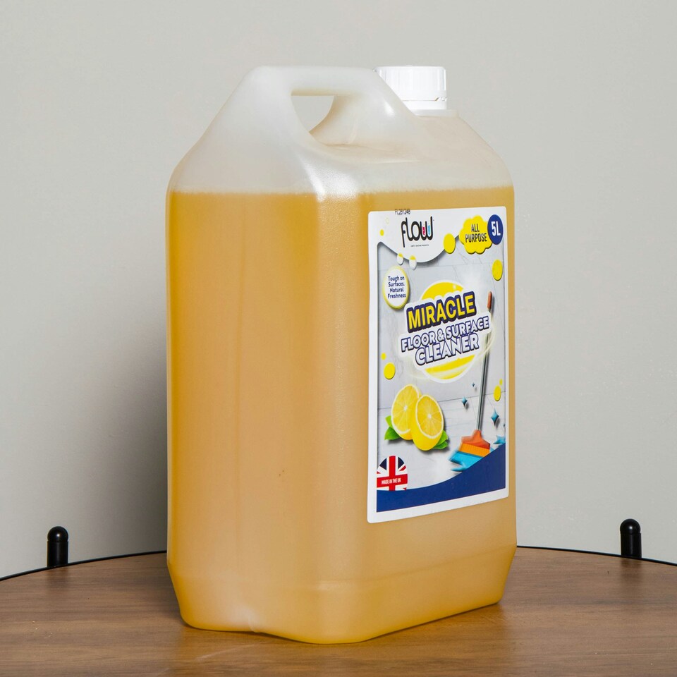 image 1 of 5 Litre Lemon Scented Multi-Purpose Floor and Surface Cleaner