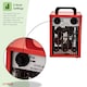 image 4 of 2kW Electric Industrial Workshop Garage Space Fan Heater