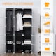 image 3 of HOMCOM Cube DIY Wardrobe Portable Interlocking Plastic Modular Closet Cabinet