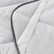 image 5 of 2.5CM Microfibre Soft Touch 1 Inch Mattress Topper White | Super King