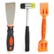 image 1 of Vonhaus 3pcs Window Glazing Tool Kit for Glazing, deglazing & beading