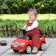 image 2 of HOMCOM Ride on Car Baby Toddler Walker Foot to Floor Sliding Car Slider Red