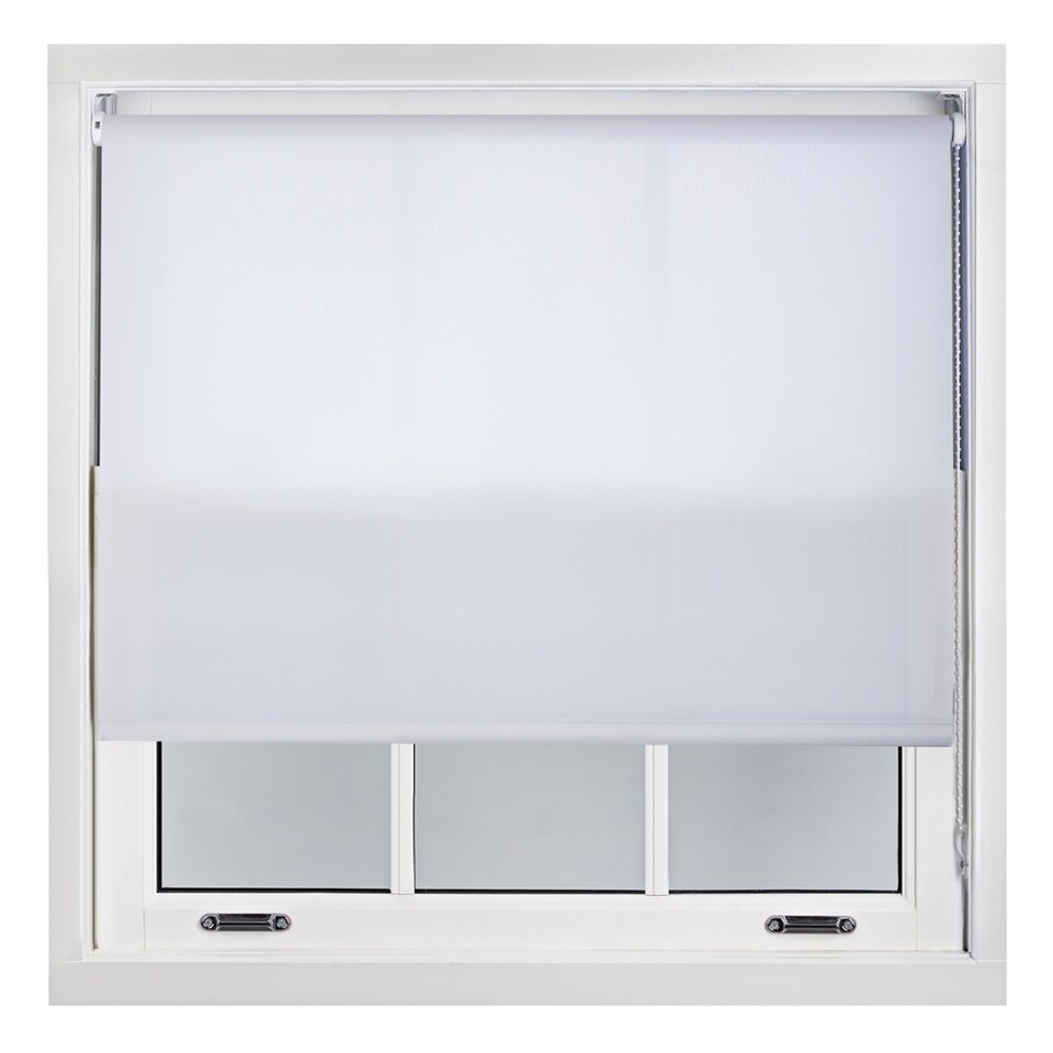 image 1 of 155cm Wide Daylight Roller Blind 210cm Drop | White | White