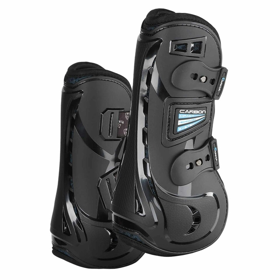 ARMA Carbon Horse Tendon Boots - Black - Cob