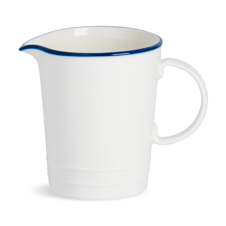 image 1 of Nicola Spring White Farmhouse Milk Jug - 300ml