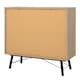 image 4 of Ry Small Double Chest of Drawers 6 Drawers in Jackson Hickory Oak