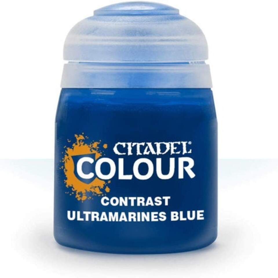 image 1 of Games Workshop Citadel Colour Contrast: Ultramarines Blue (18ml) Paint