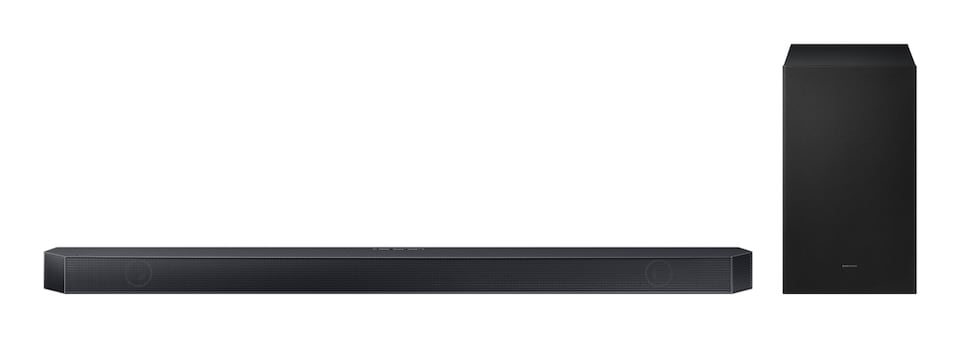 image 1 of Samsung HW-Q600H, 3.1.2 channels, 34 W, Dolby Atmos, Dolby Digital Plus, Dolby TrueHD, Dolby Digital 5.1, Black, Titan Black, High Dynamic Range 10+ (HDR10 Plus)