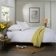 image 7 of Daisies 100% Cotton Tufted Duvet Cover Set – Fresh Summer Floral Design Yellow | Yellow | Super King
