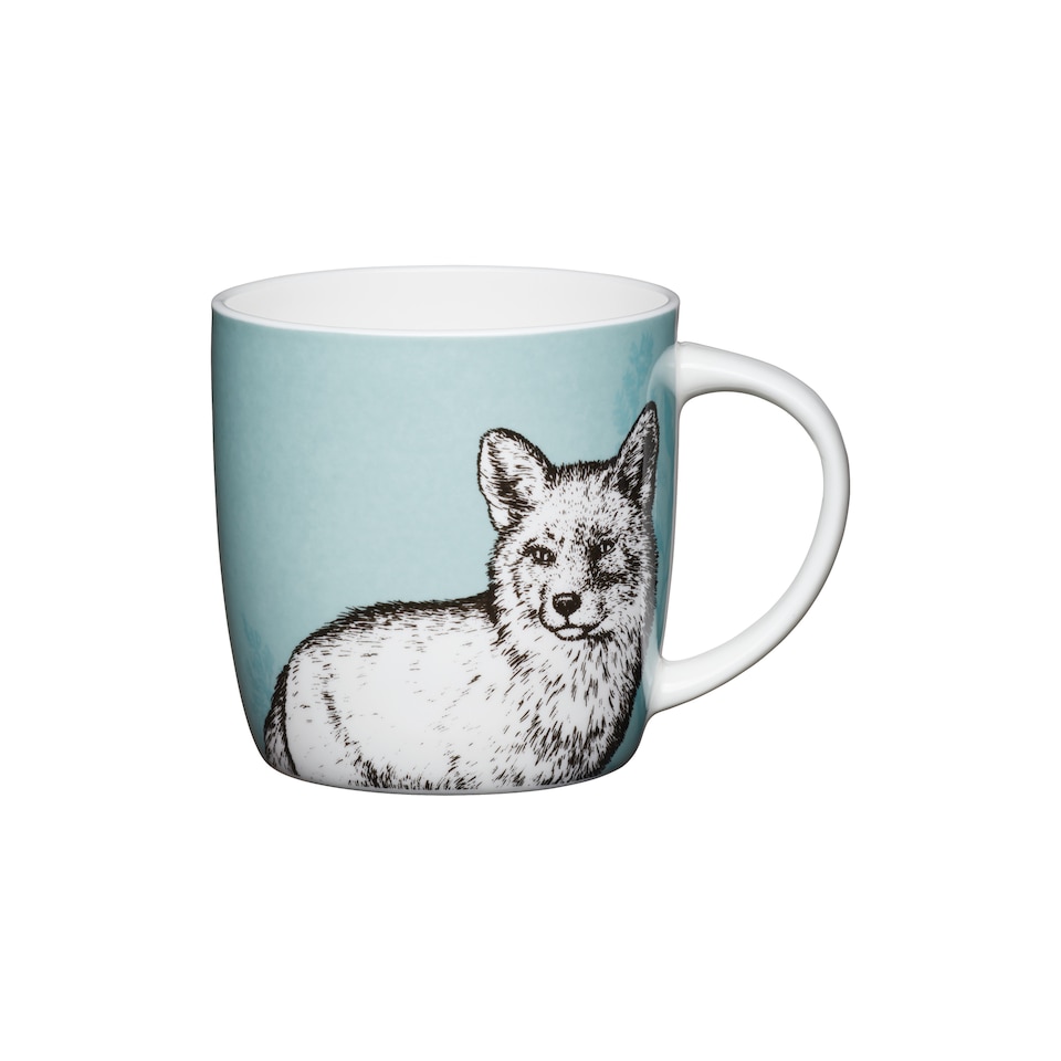image 1 of KitchenCraft China Fox Mug | Green | 1