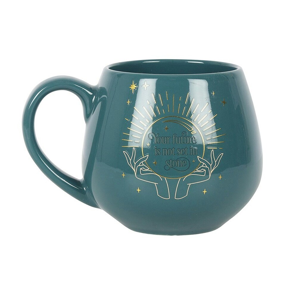 image 1 of Something Different Fortune Teller Heat Changing Mug - Green - One Size