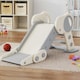 image 8 of AIYAPLAY Foldable Kids Slide, Baby Slide for 1.5-3 Years, Grey